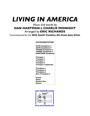 Book cover for Living In America