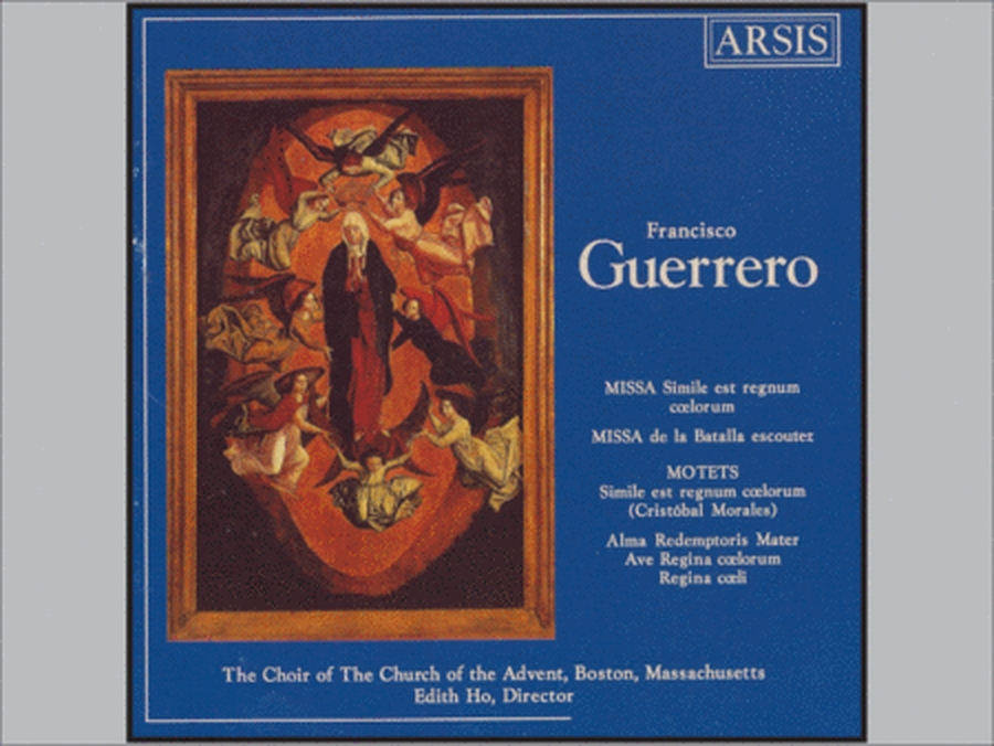 Sacred Music of Francisco Guerrero by Francisco Guerrero CD - Sheet Music