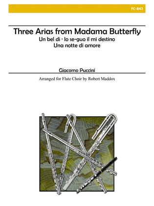 Madama Butterfly (Three Arias) for Flute Choir