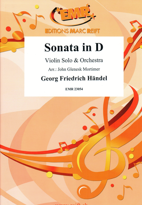 Book cover for Sonata in D