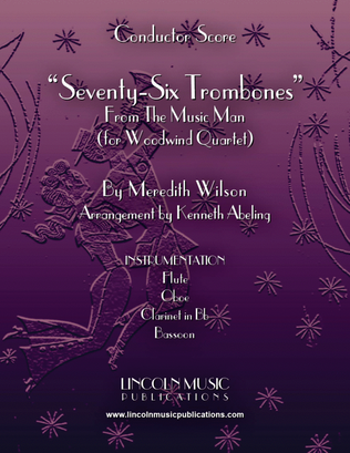 Book cover for Seventy Six Trombones