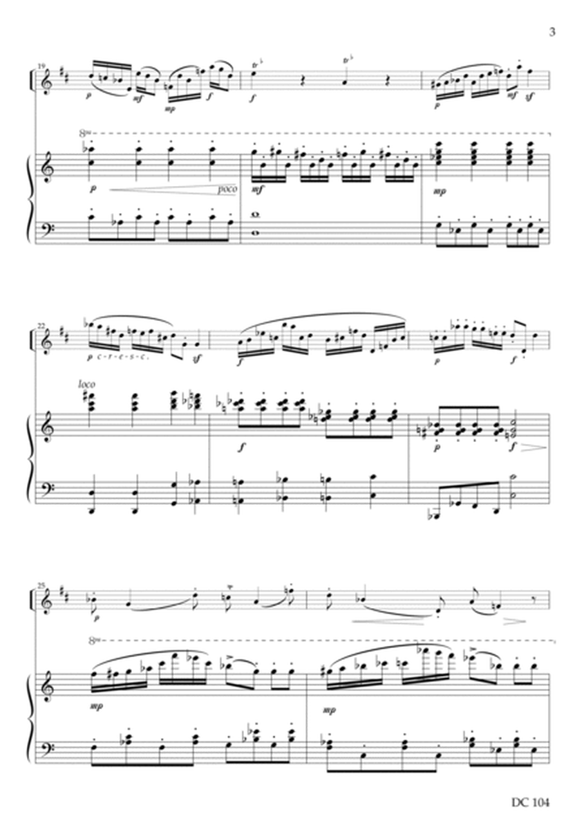 Eloquent Variations - for trumpet (or cornet) and piano