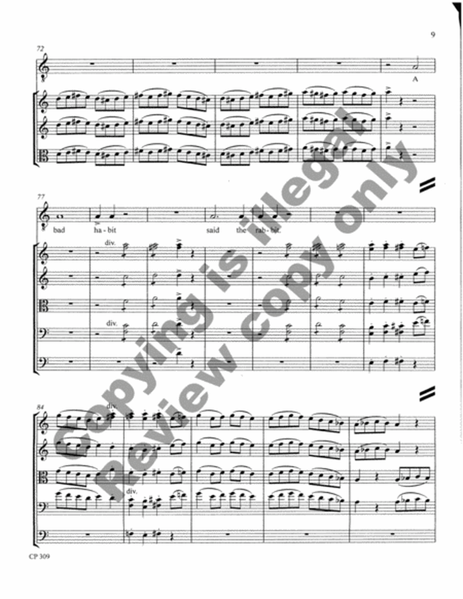 Songs of Laughter, Love, & Tears (Full Score & Parts) image number null