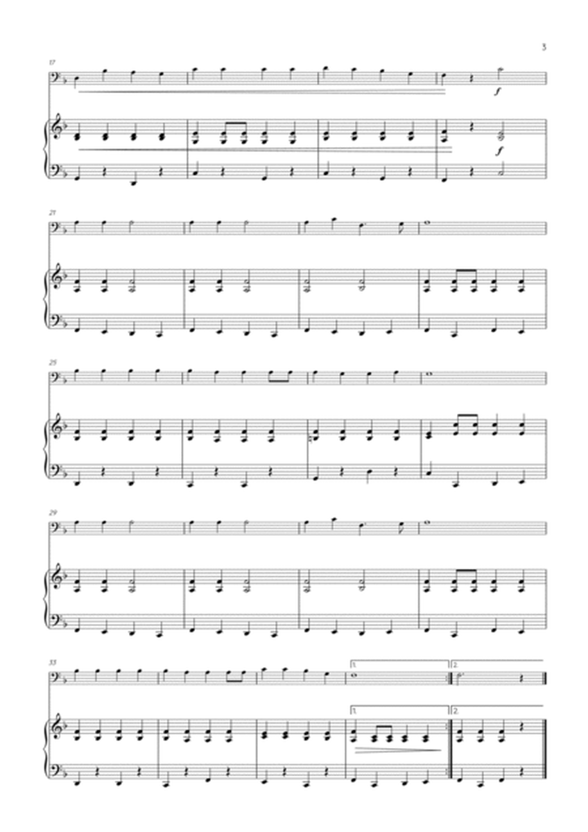 8 Christmas Solos for Trombone in C and Piano image number null