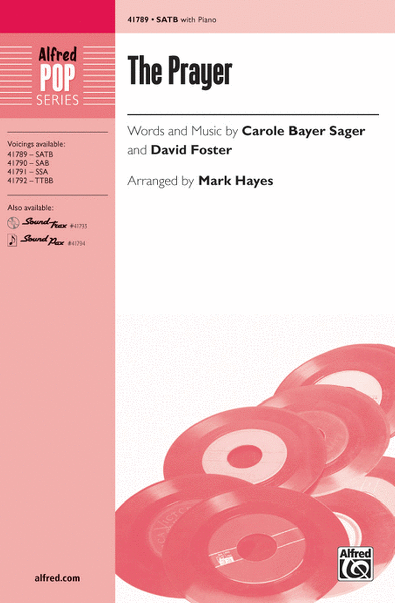 The Prayer by Carole Bayer Sager 4-Part - Sheet Music