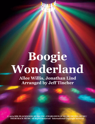 Book cover for Boogie Wonderland