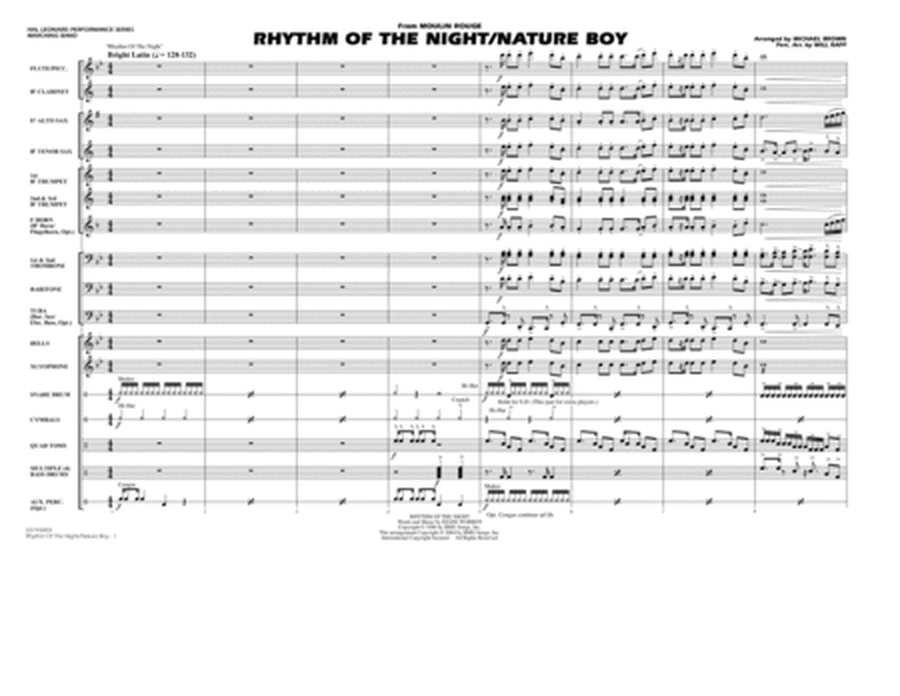 Rhythm of the Night / Nature Boy (from Moulin Rouge) - Full Score