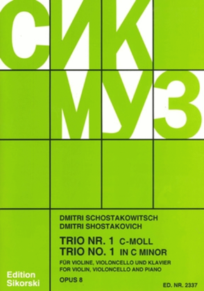 Trio No. 1, Op. 8