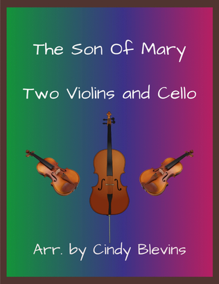 Book cover for The Son of Mary, for Two Violins and Cello