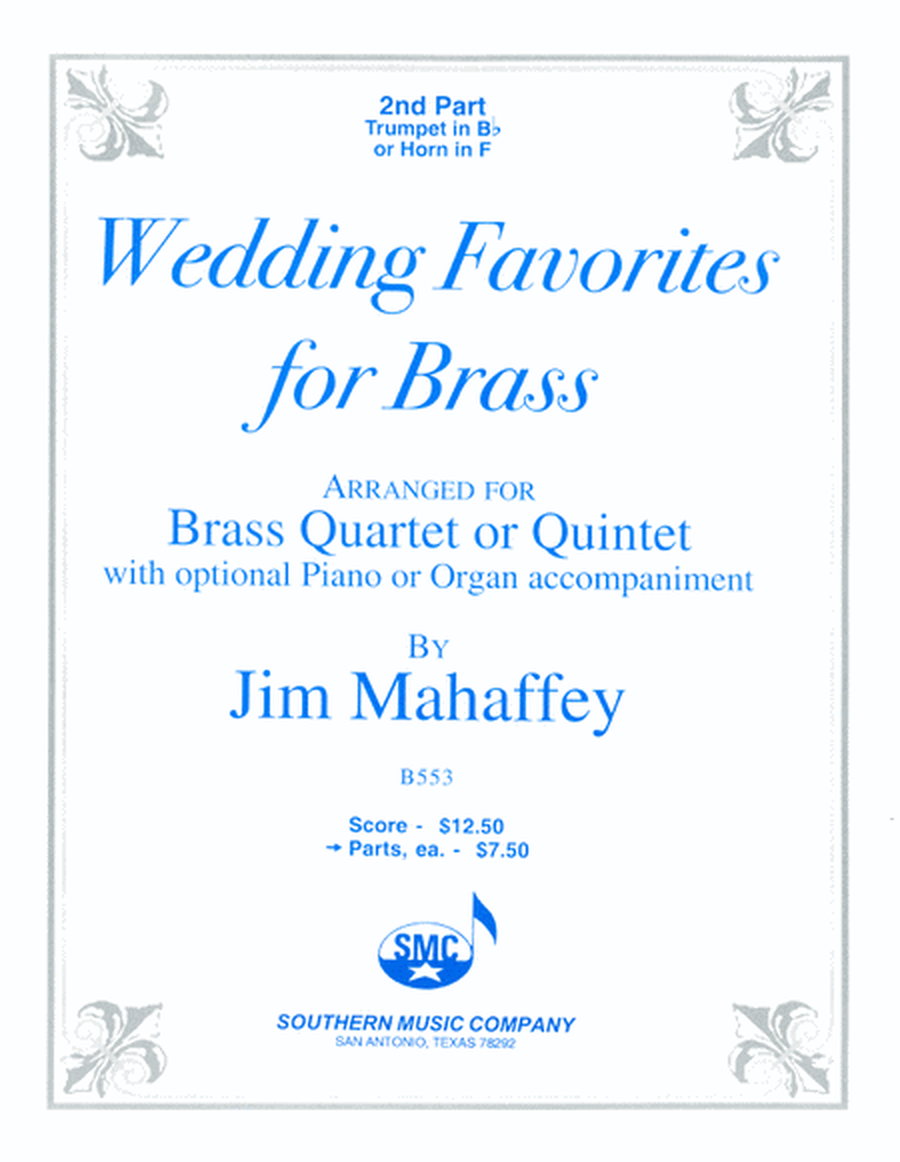 Wedding Favorites for Brass