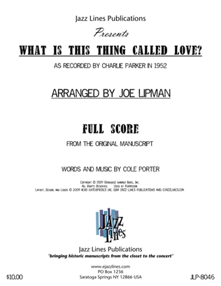 Book cover for What Is This Thing Called Love?