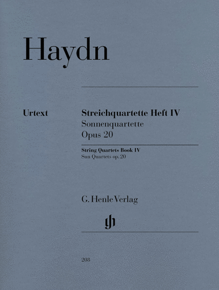 Joseph Haydn: String quartets book IV op. 20   [Sun quartets]