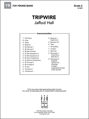 Book cover for Tripwire