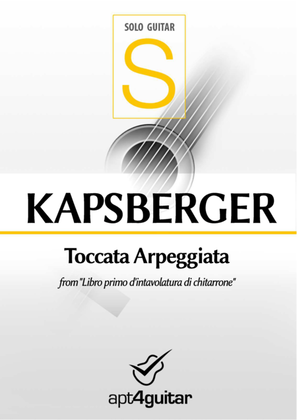 Book cover for Toccata Arpeggiata