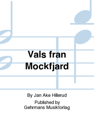 Book cover for Vals fran Mockfjard