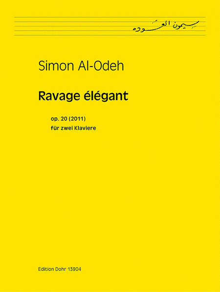 Ravage élégant für zwei Klaviere op. 20 (2011)
