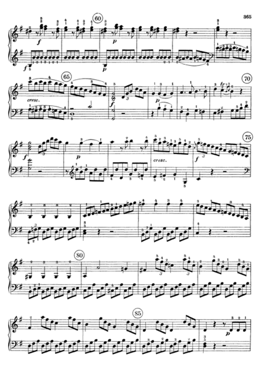 Sonata n.20 in G Major op.49 n.2 (Ludwig van Beethoven)
