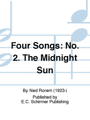 Book cover for Four Songs: 2. The Midnight Sun