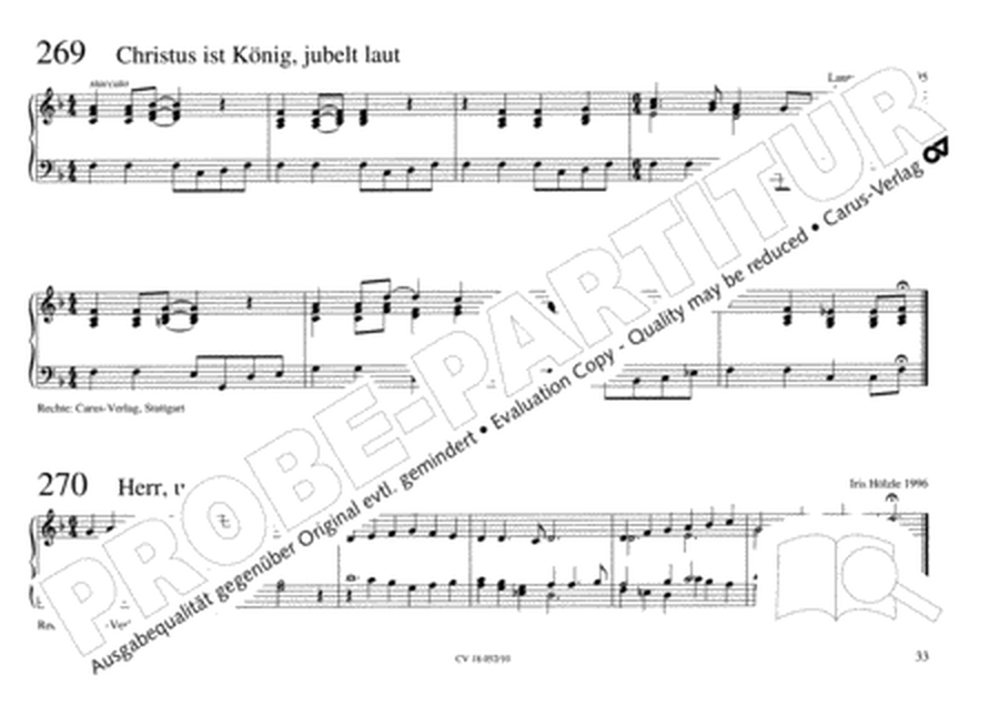 Esslinger Orgelbuch, Bd I-III