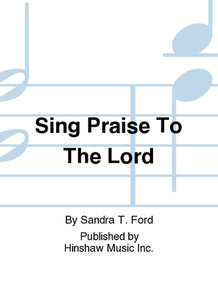 Book cover for Sing Praise to the Lord