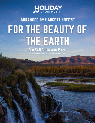 Book cover for For the Beauty of the Earth (SAB)