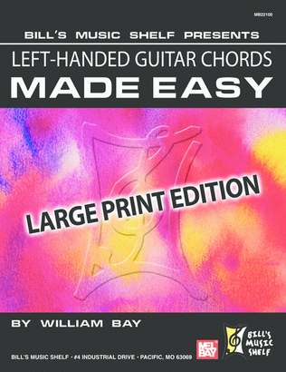 Book cover for Left-Handed Guitar Chords Made Easy