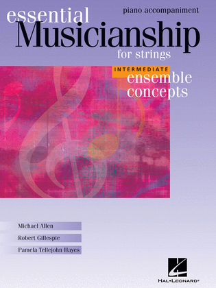 Book cover for Essential Musicianship for Strings – Ensemble Concepts