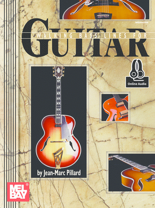 Book cover for Walking Bass Lines for Guitar