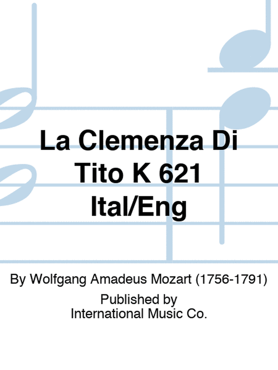 La Clemenza Di Tito K 621 Ital/Eng