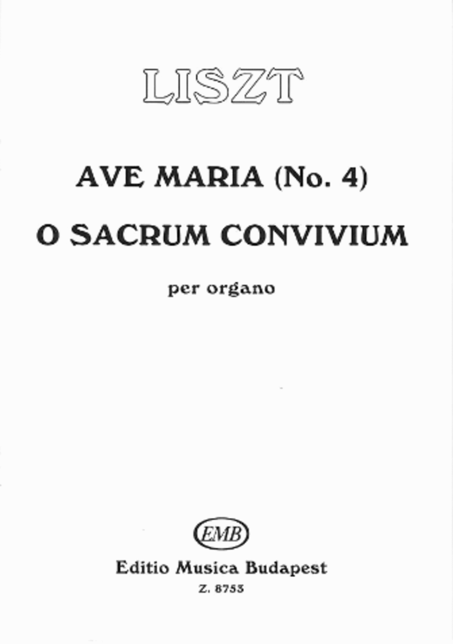 Ave Maria #4-o Sacrum Conv