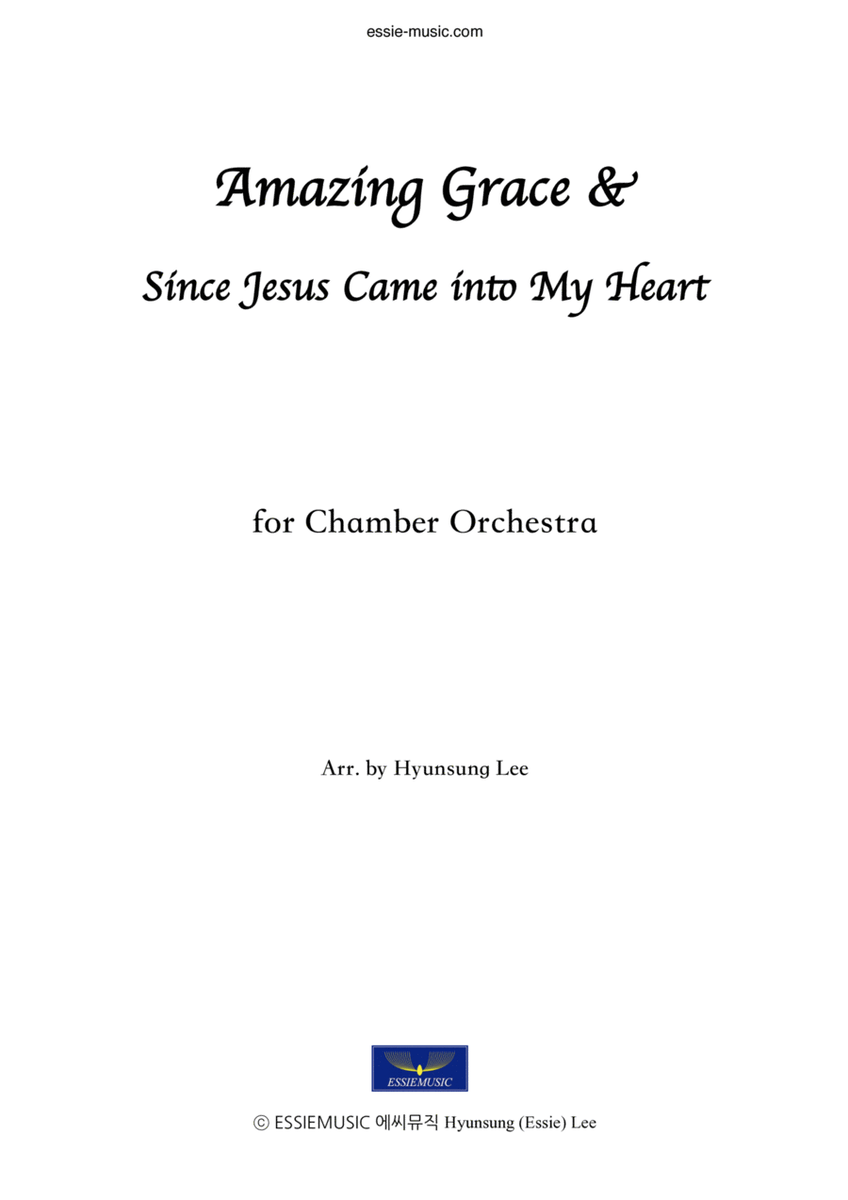 Amazing Grace for Chamber Orchestra image number null