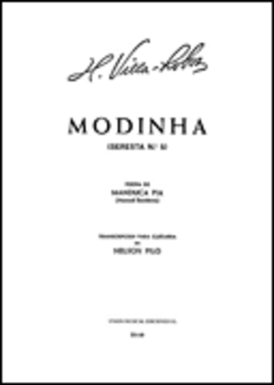 Heitor Villa-Lobos: Modinha (Secreta No.5) For Guitar