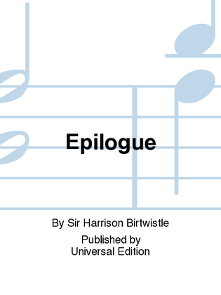 Epilogue