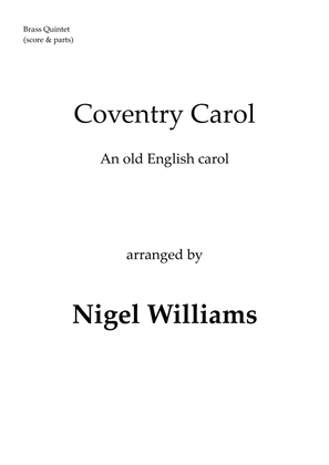 Book cover for Coventry Carol