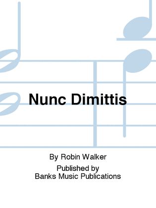 Book cover for Nunc Dimittis