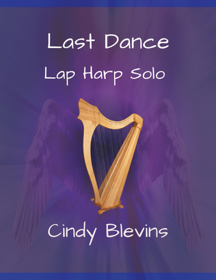 Book cover for Last Dance, original solo for Lap Harp