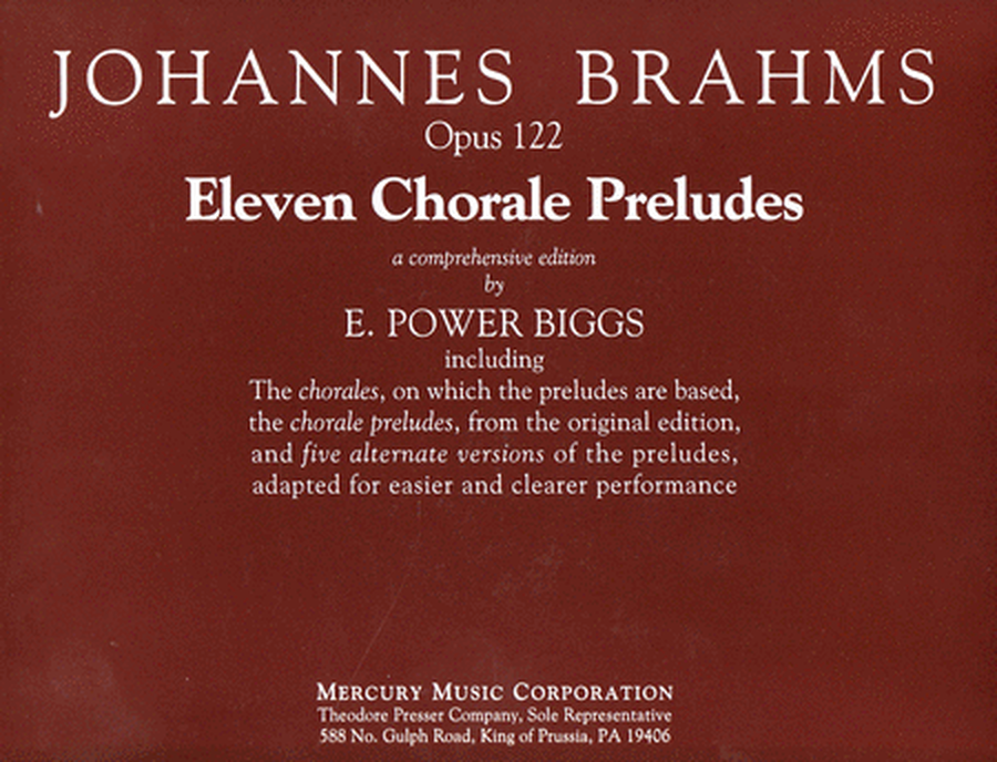 Eleven Chorale Preludes