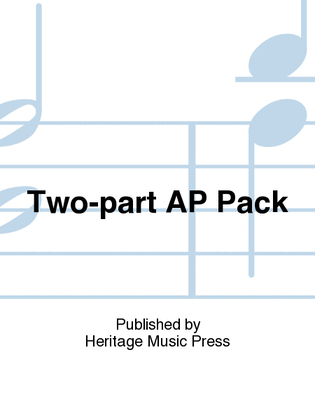 Book cover for Two-part CD Pack (2018)