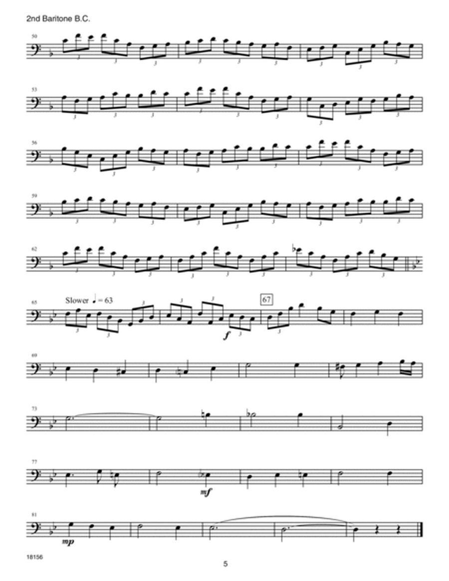 Three Ensembles For Low Brass - 2nd Baritone B.C.