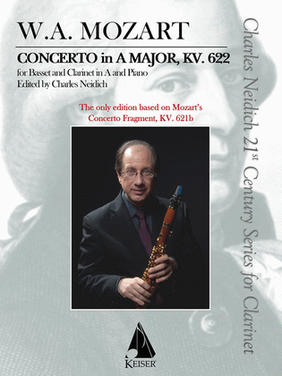 Book cover for Clarinet Concerto, K. 622