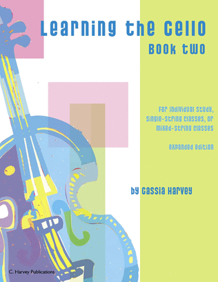 Book cover for Learning the Cello, Book Two