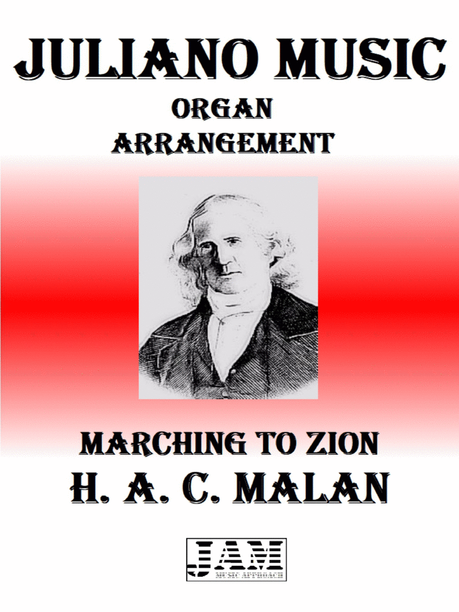 MARCHING TO ZION - H. A. C. MALAN (HYMN - EASY ORGAN) image number null
