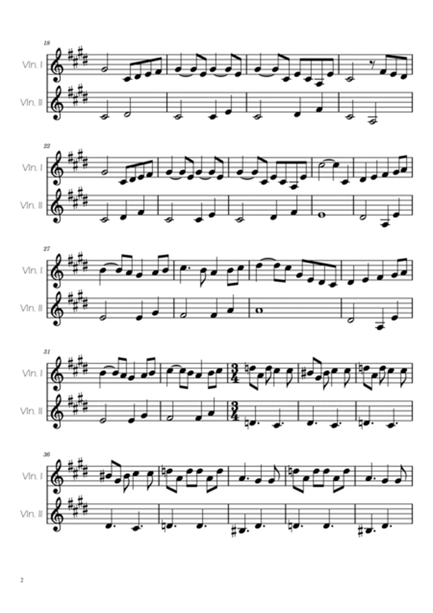 Swan Lake (theme) - Tchaikovsky - Violin Duet image number null