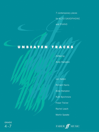 Book cover for Unbeaten Tracks Alto Sax/Piano