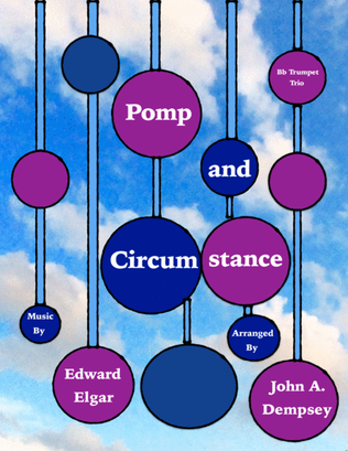 Book cover for Pomp and Circumstance (in F Major): Trumpet Trio
