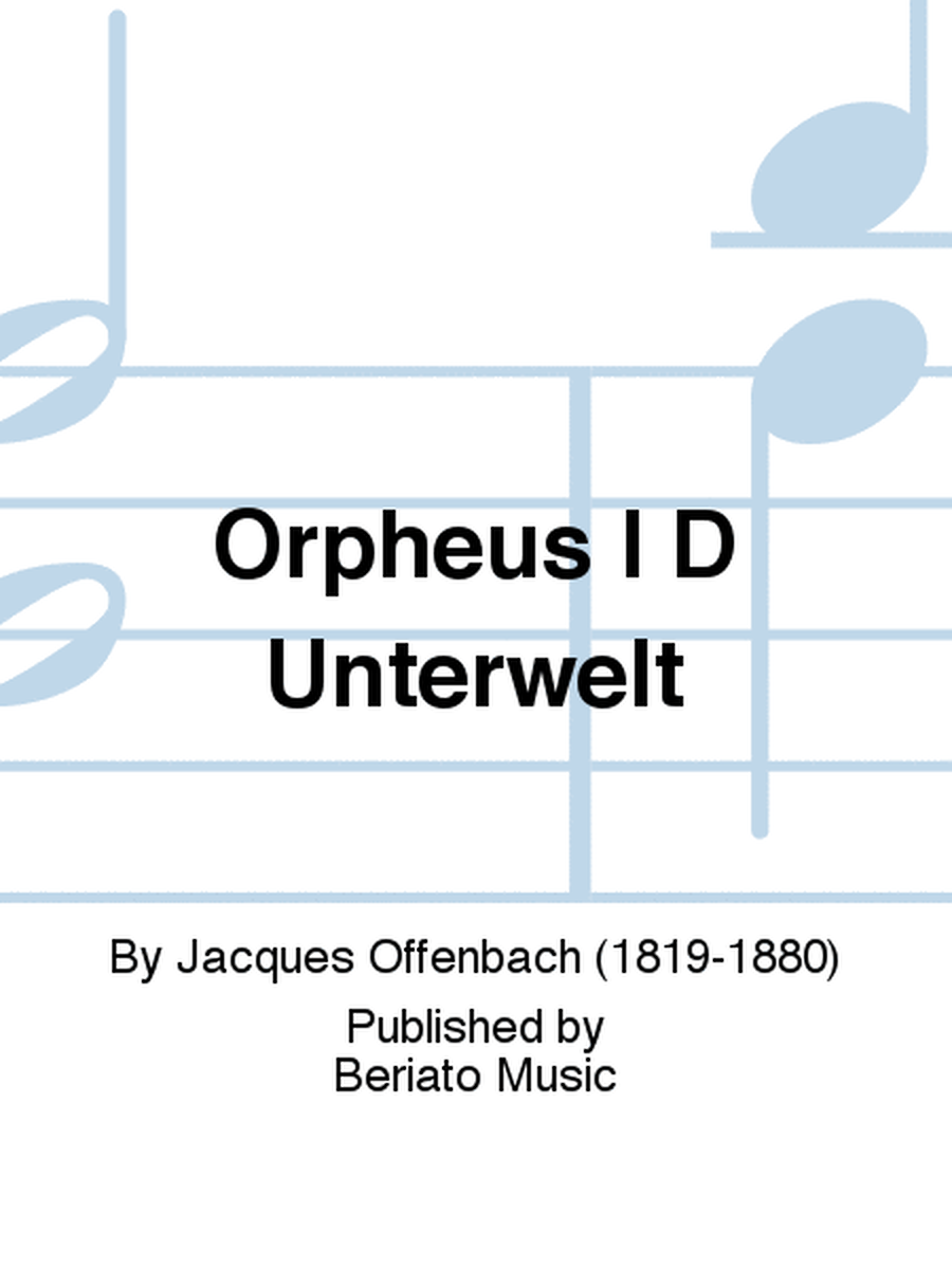 Orpheus I D Unterwelt