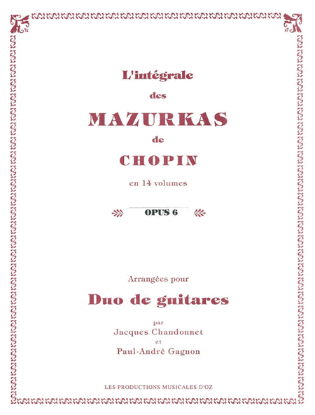 Mazurkas, op. 41, Vol. 7