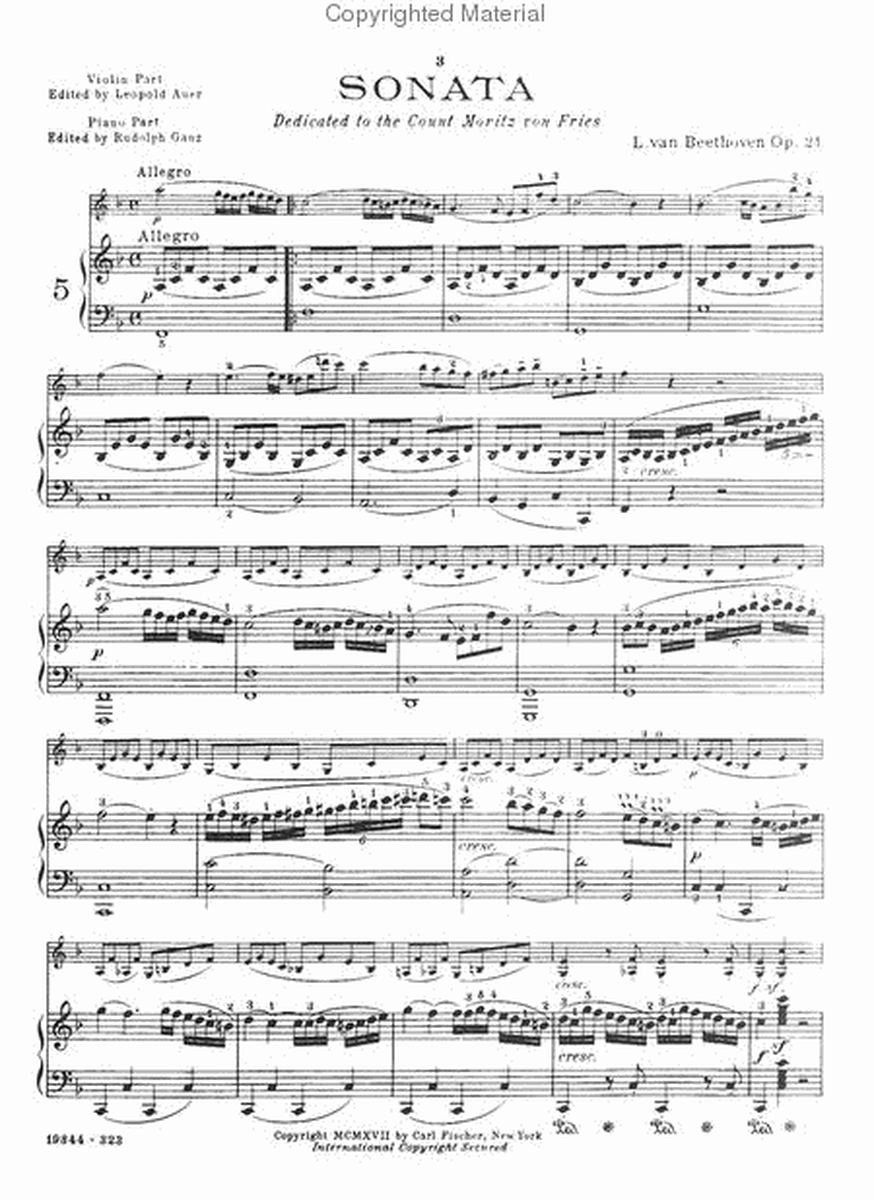 Sonata In F Major