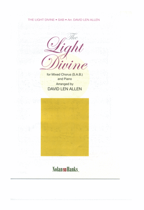 Book cover for The Light Divine - SAB
