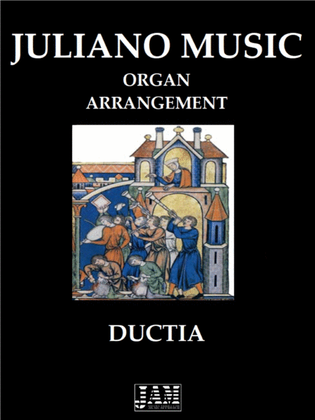 Book cover for DUCTIA (EASY ORGAN ARRANGEMENT) - ANONYMOUS